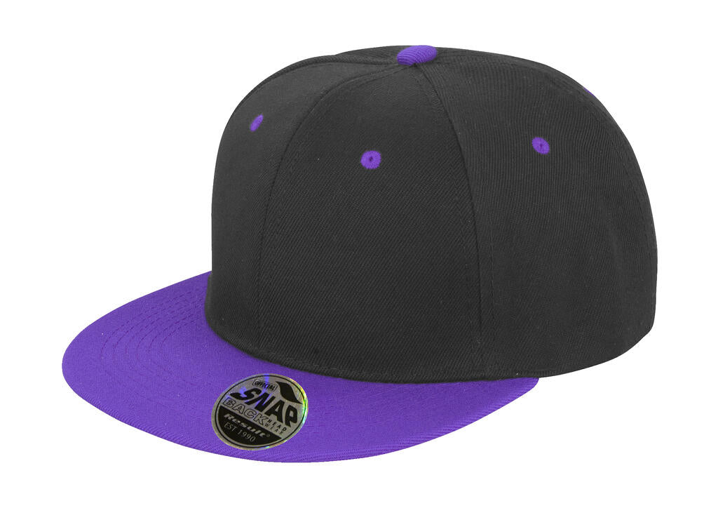 Bronx Original Flat Peak Dual Color in Farbe Black/Purple