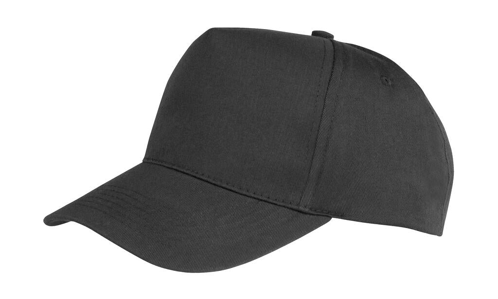 Boston 5-Panel Printers Cap in Farbe Black