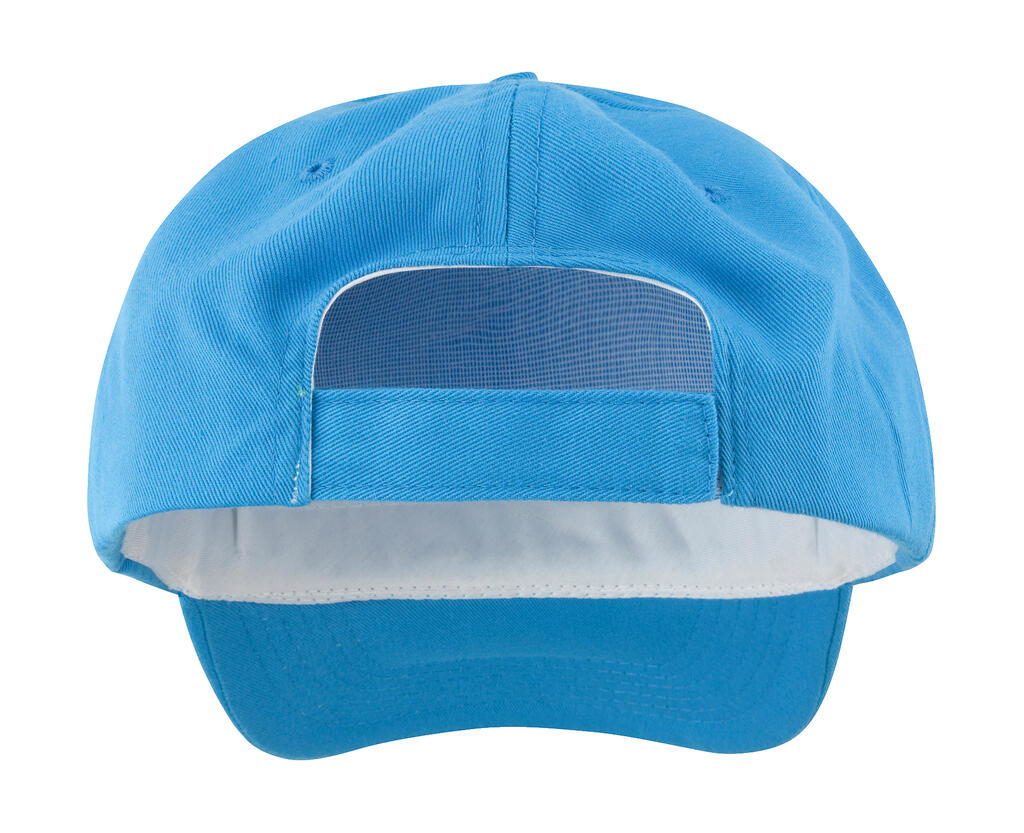Boston 5-Panel Printers Cap in Farbe White