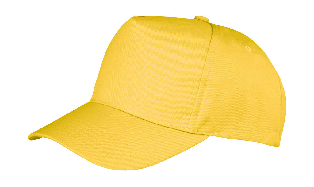 Boston 5-Panel Printers Cap in Farbe Yellow