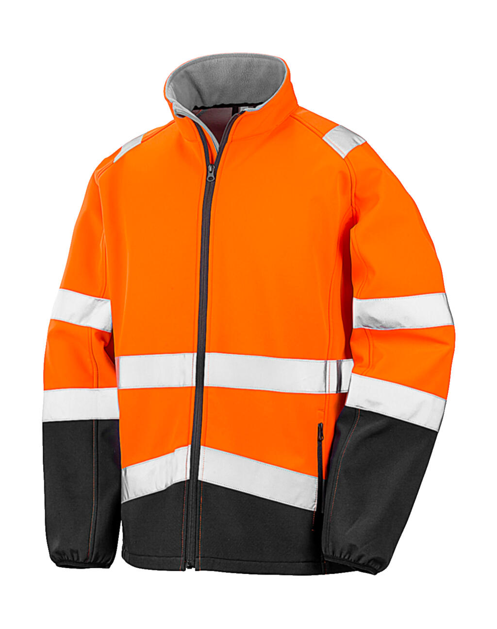 Printable Safety Softshell in Farbe Fluorescent Orange/Black