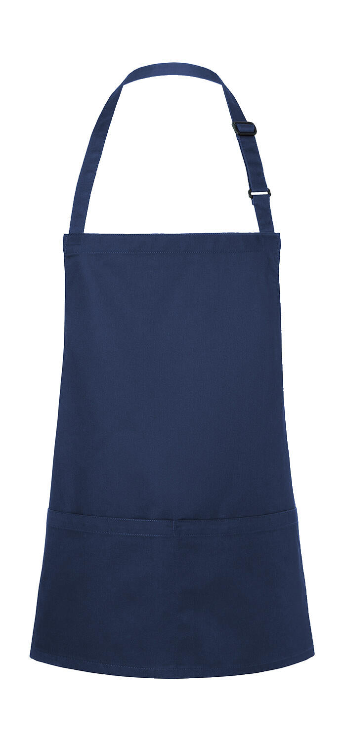 Short Bib Apron Basic with Buckle and Pocket - ShirtStore