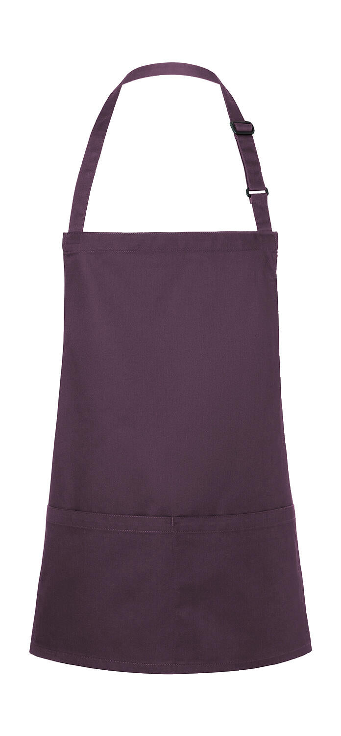 Short Bib Apron Basic with Buckle and Pocket - ShirtStore