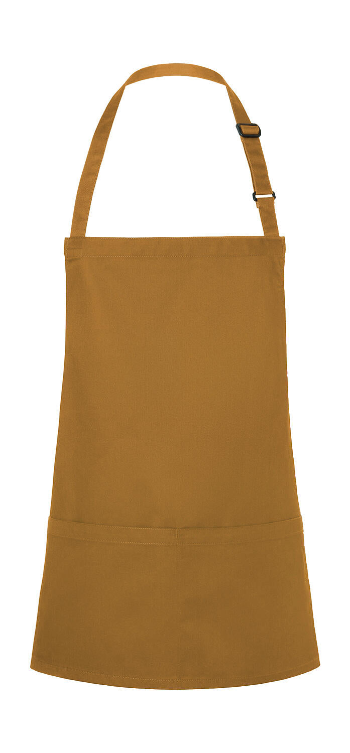 Short Bib Apron Basic with Buckle and Pocket - ShirtStore