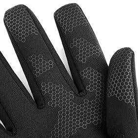 Softshell Sports Tech Gloves in Farbe Black
