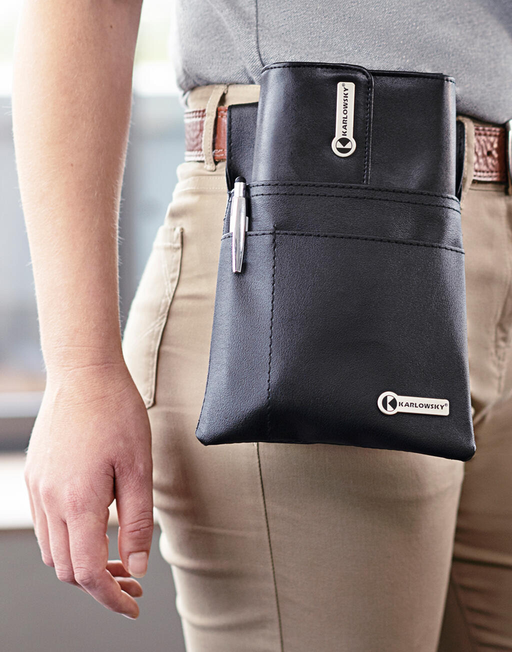 Waiter's Wallet with Press Stud - ShirtStore