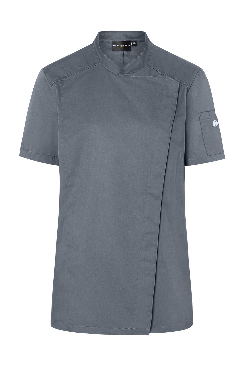 Short-Sleeve Ladies' Chef Jacket Modern-Look - ShirtStore