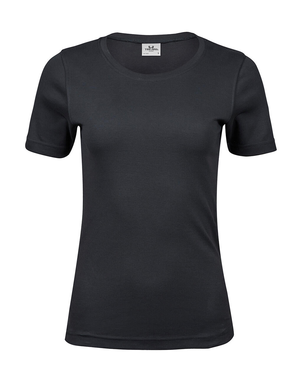 Ladies' Interlock T-Shirt in Farbe Dark Grey