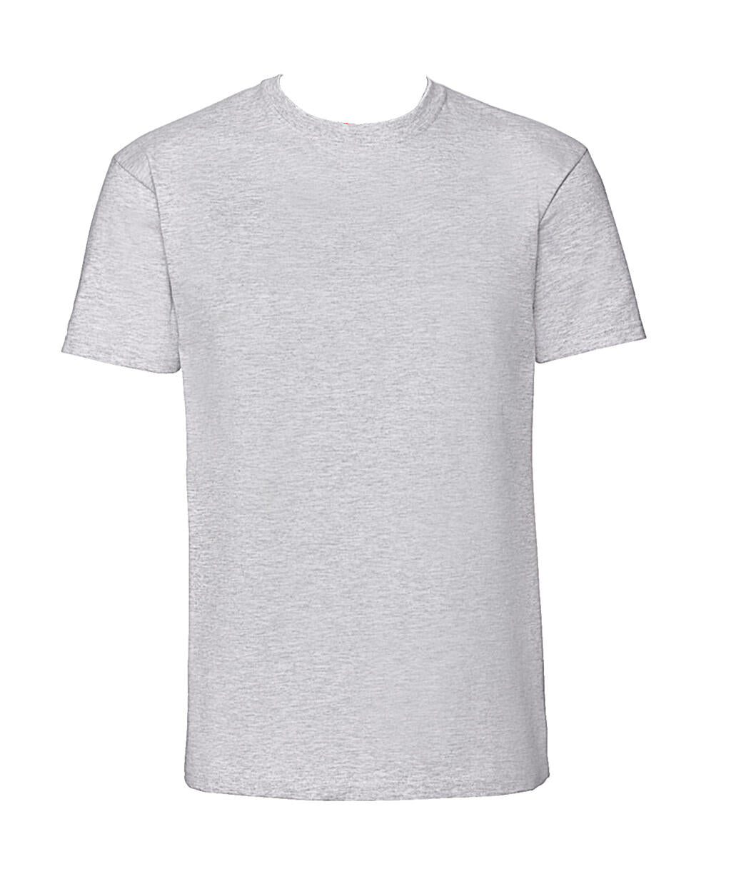 Ringspun Premium T in Farbe Heather Grey