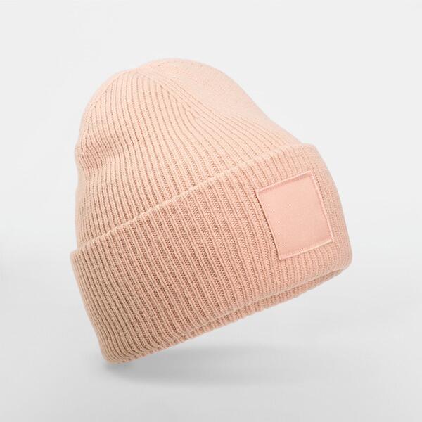 Deep Cuffed Tonal Patch Beanie - ShirtStore