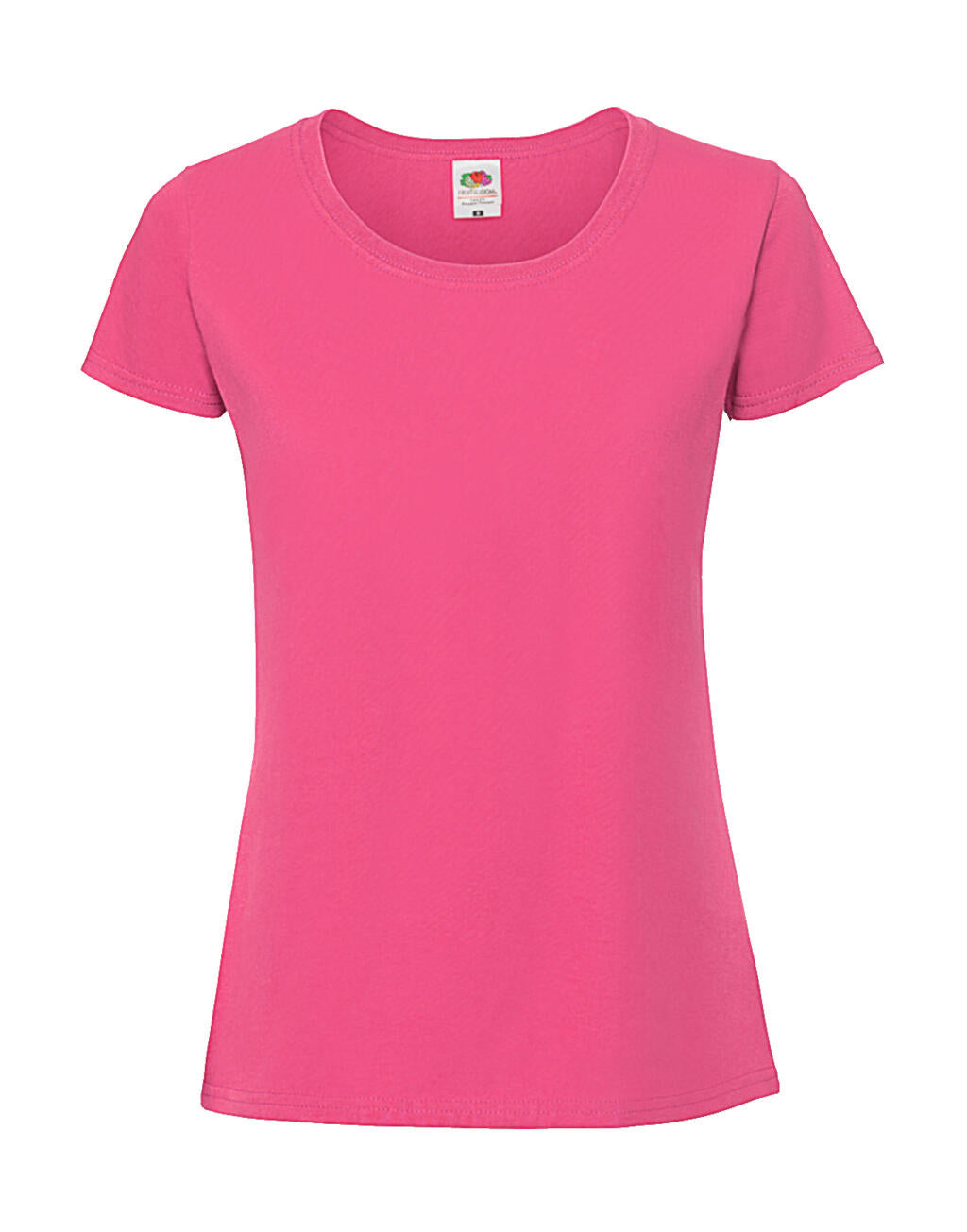 Ladies' Ringspun Premium T in Farbe Fuchsia