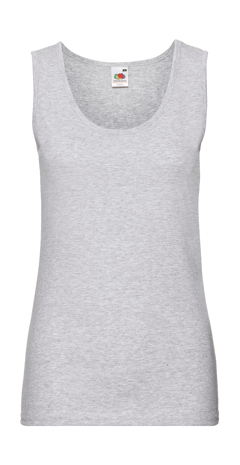 Ladies' Valueweight Vest in Farbe Heather Grey