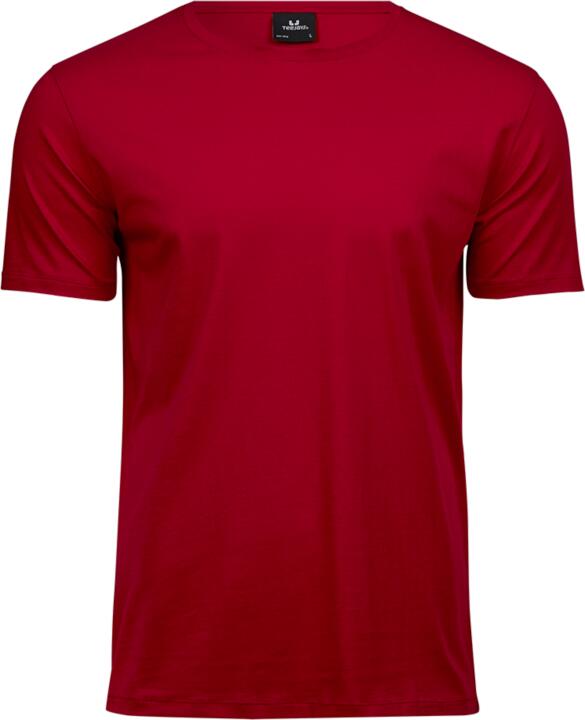 Luxury Tee in Farbe Red