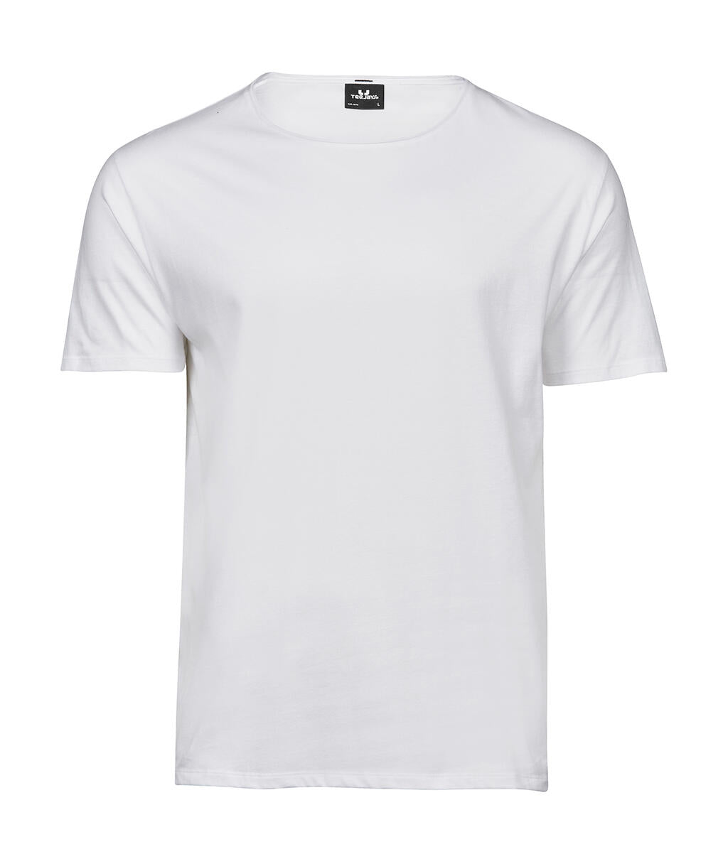 Raw Edge Tee in Farbe White