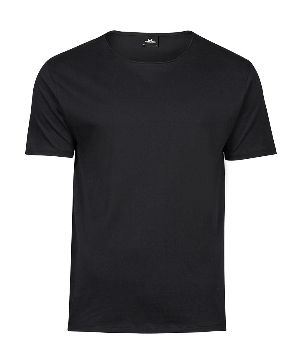 Raw Edge Tee in Farbe Black