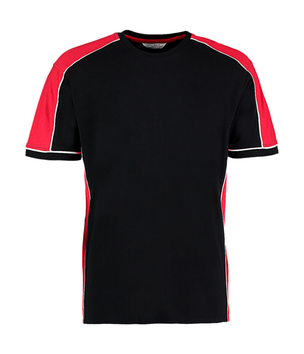 Formula Racing® Estoril T-Shirt in Farbe Black/Red/White