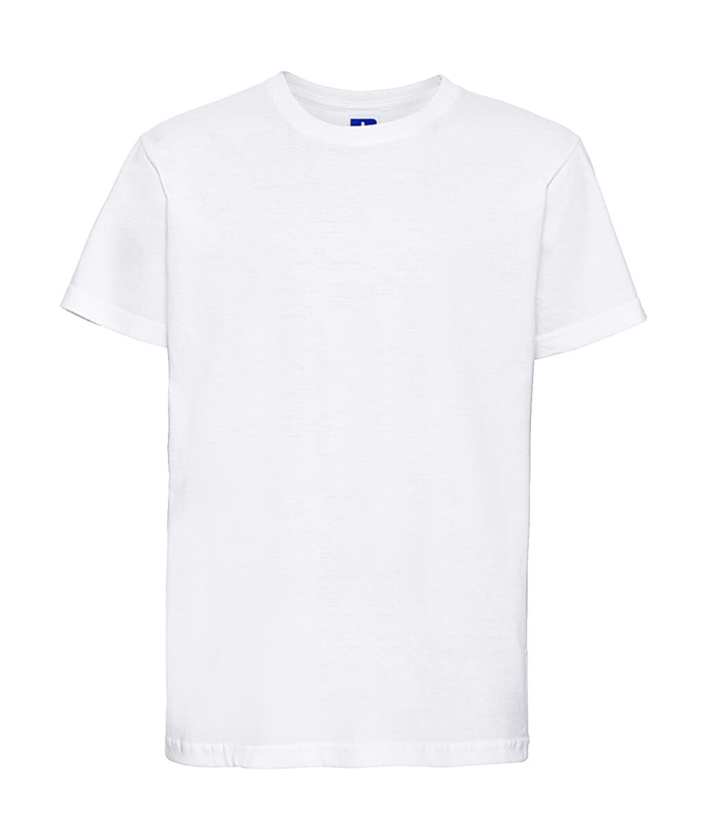 Kids' Slim T-Shirt in Farbe White