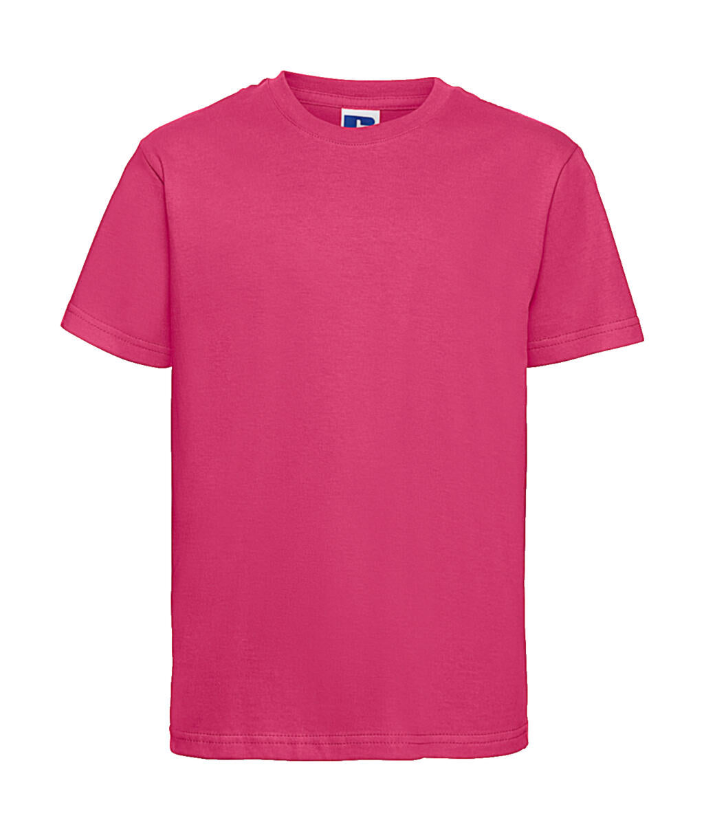 Kids' Slim T-Shirt in Farbe Fuchsia