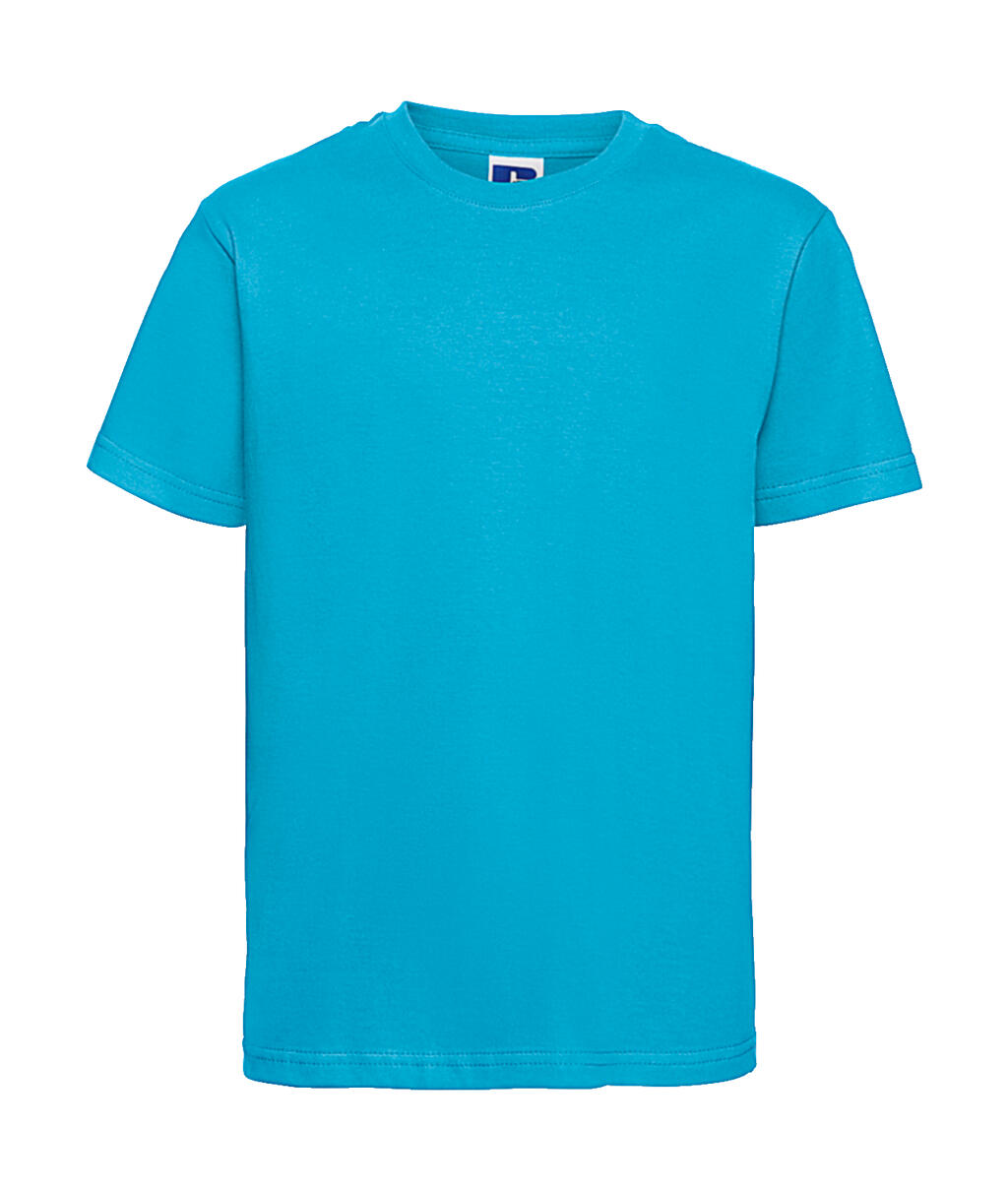 Kids' Slim T-Shirt in Farbe Turquoise