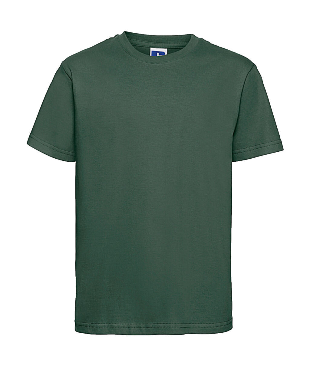 Kids' Slim T-Shirt in Farbe Bottle Green