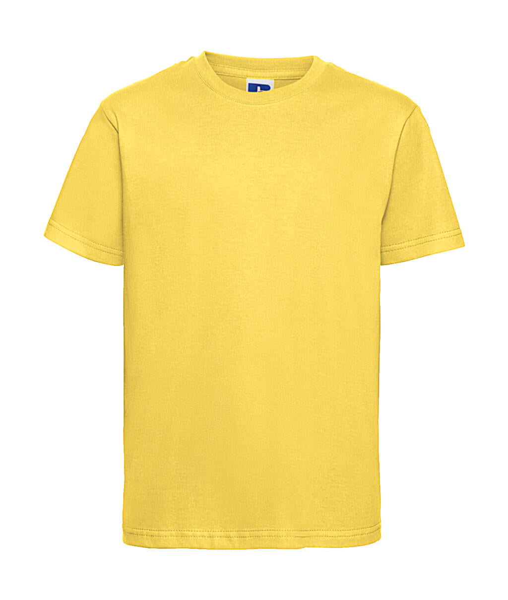 Kids' Slim T-Shirt in Farbe Yellow