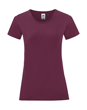 Ladies' Iconic 150 T in Farbe Burgundy