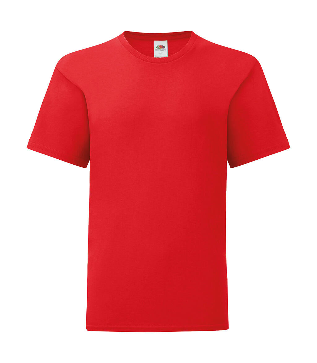 Kids' Iconic 150 T in Farbe Red