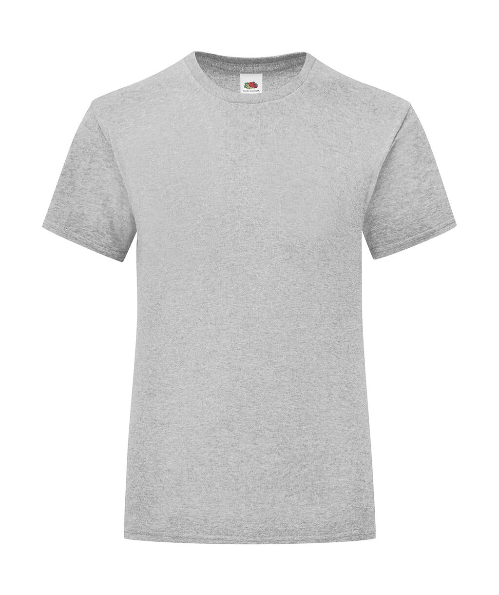 Girls' Iconic 150 T in Farbe Heather Grey
