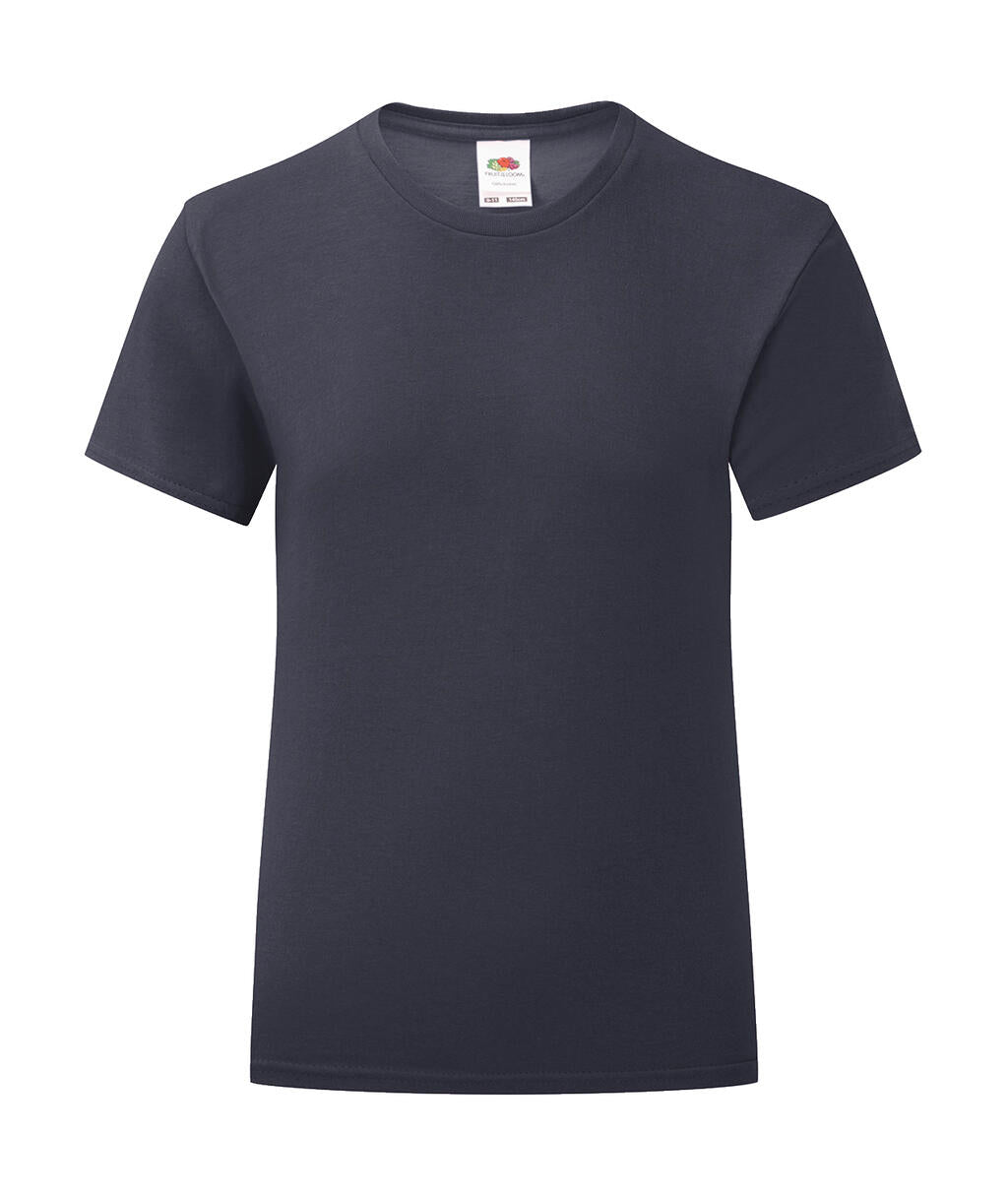 Girls' Iconic 150 T in Farbe Deep Navy
