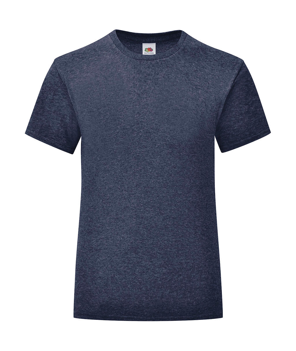 Girls' Iconic 150 T in Farbe Heather Navy