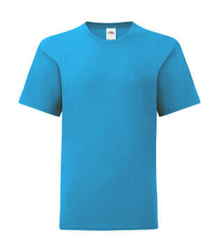 Girls' Iconic 150 T in Farbe Azure Blue