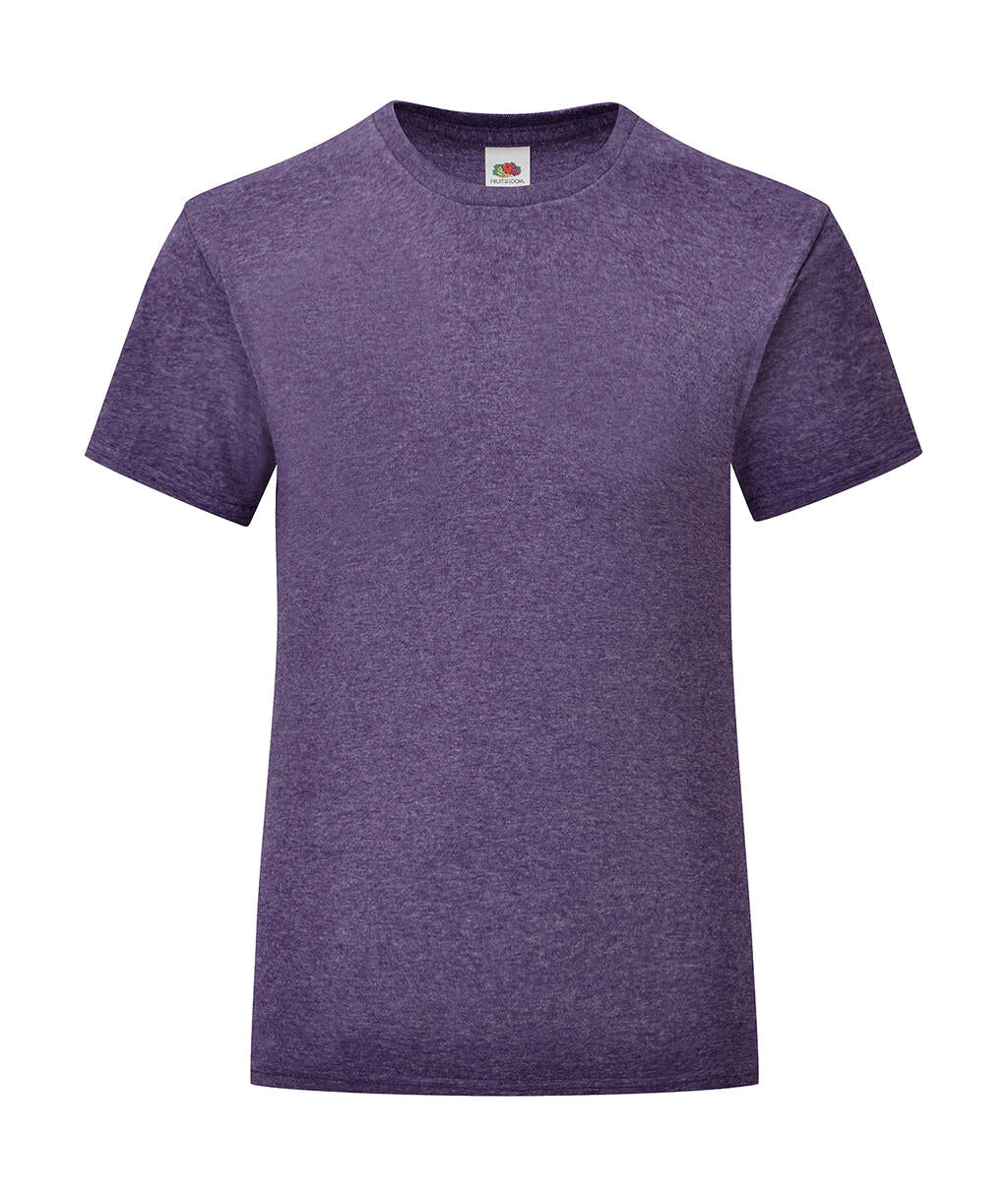 Girls' Iconic 150 T in Farbe Heather Purple