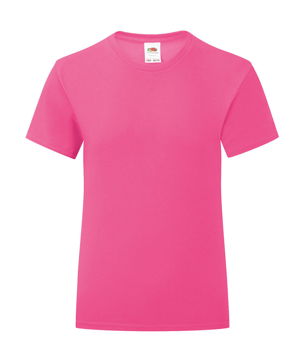 Girls' Iconic 150 T in Farbe Fuchsia