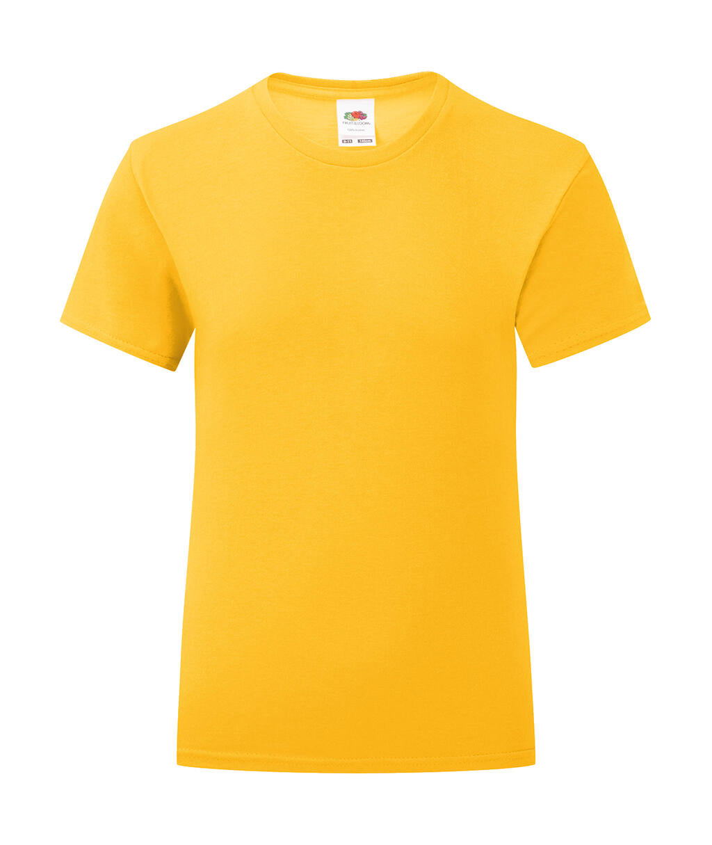 Girls' Iconic 150 T in Farbe Sunflower