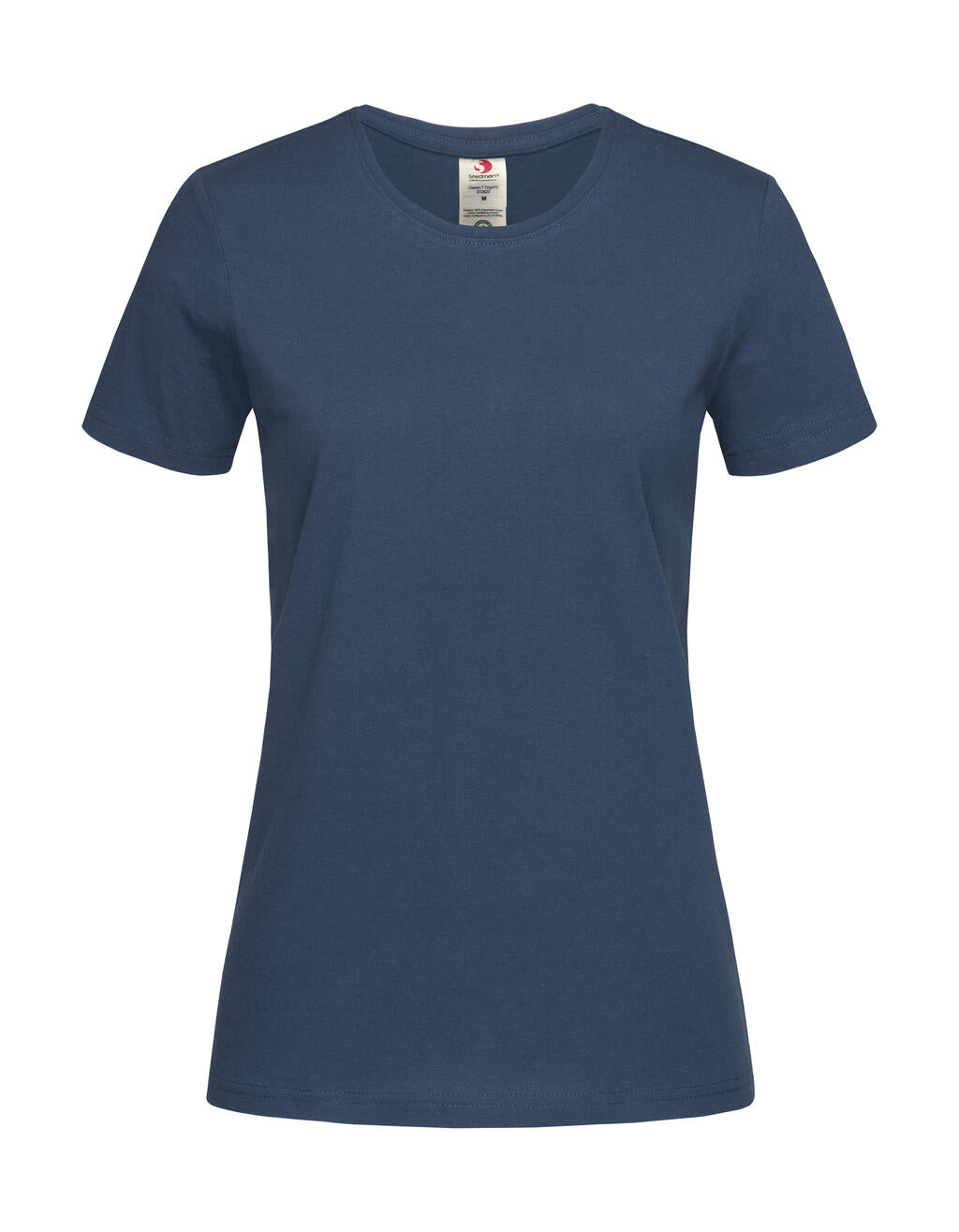 Classic-T Organic Fitted Women in Farbe Navy