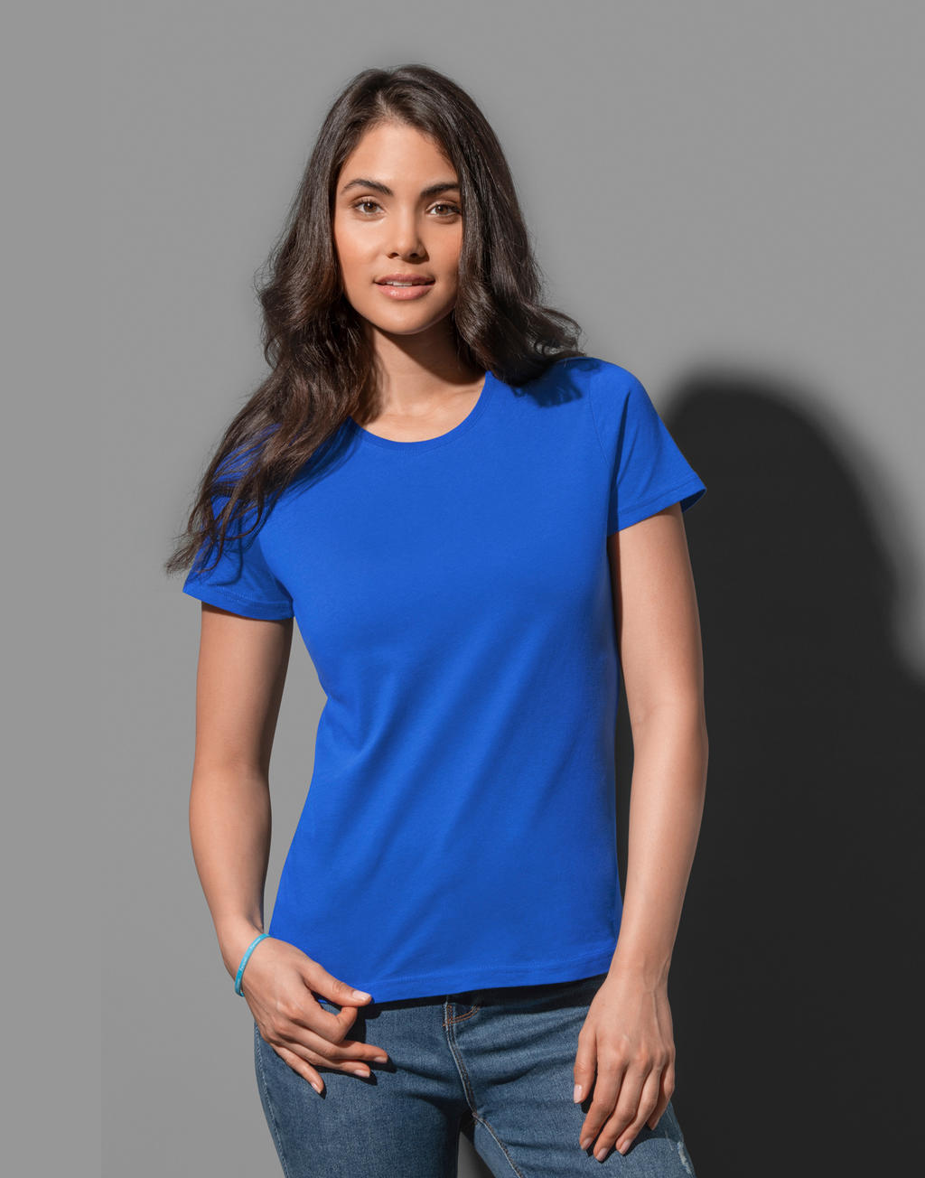 Classic-T Organic Fitted Women in Farbe White