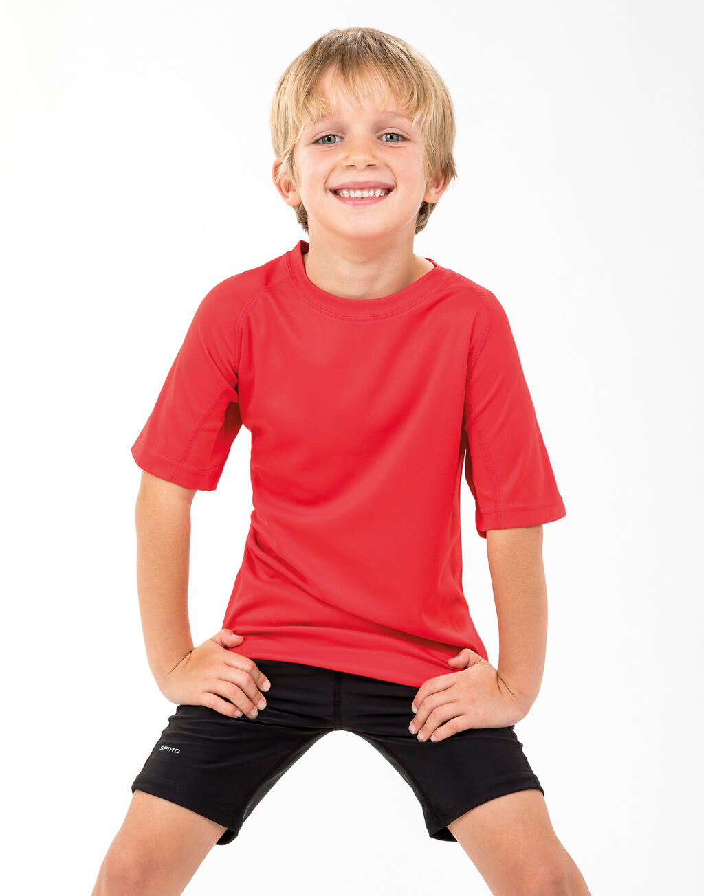 Junior Performance Aircool Tee in Farbe White