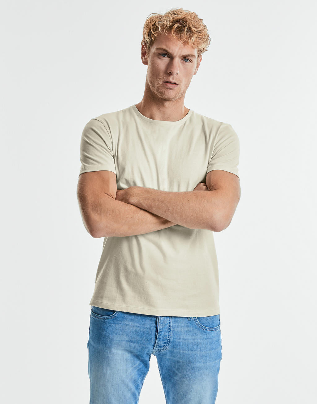 Men's Pure Organic Tee in Farbe White