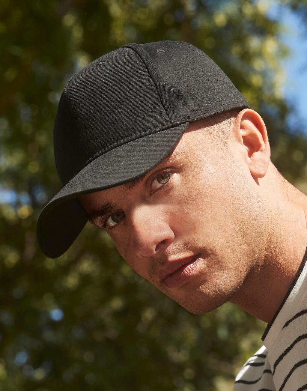 Organic Cotton 5 Panel in Farbe White