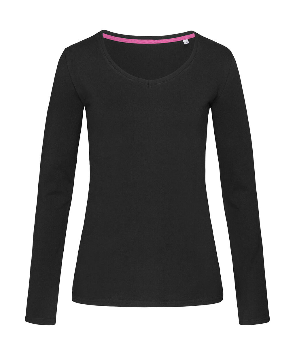 Claire Long Sleeve in Farbe Black Opal