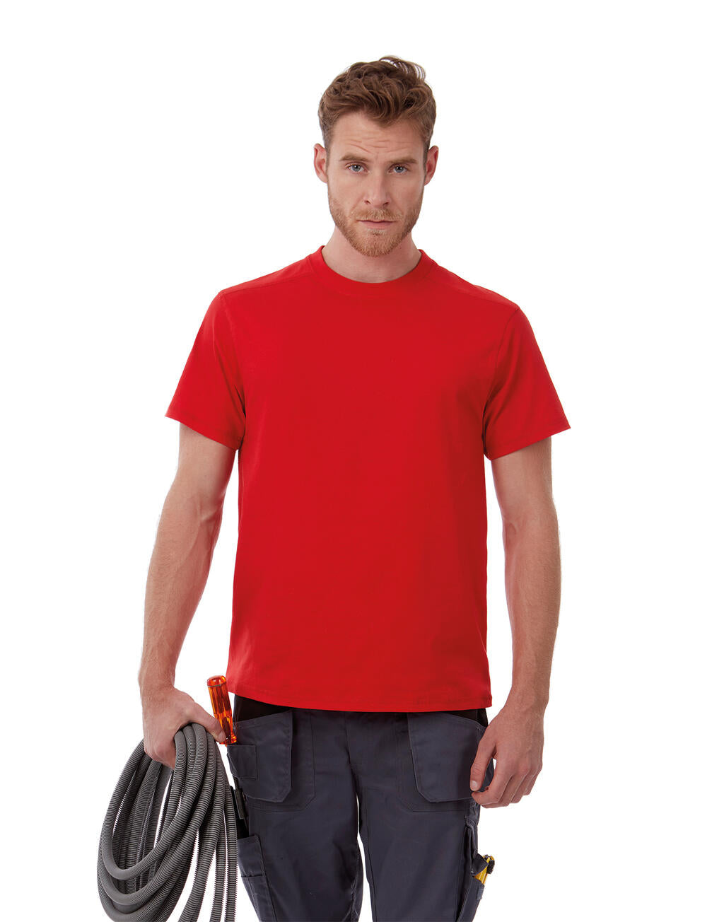 Perfect Pro Workwear T-Shirt in Farbe White