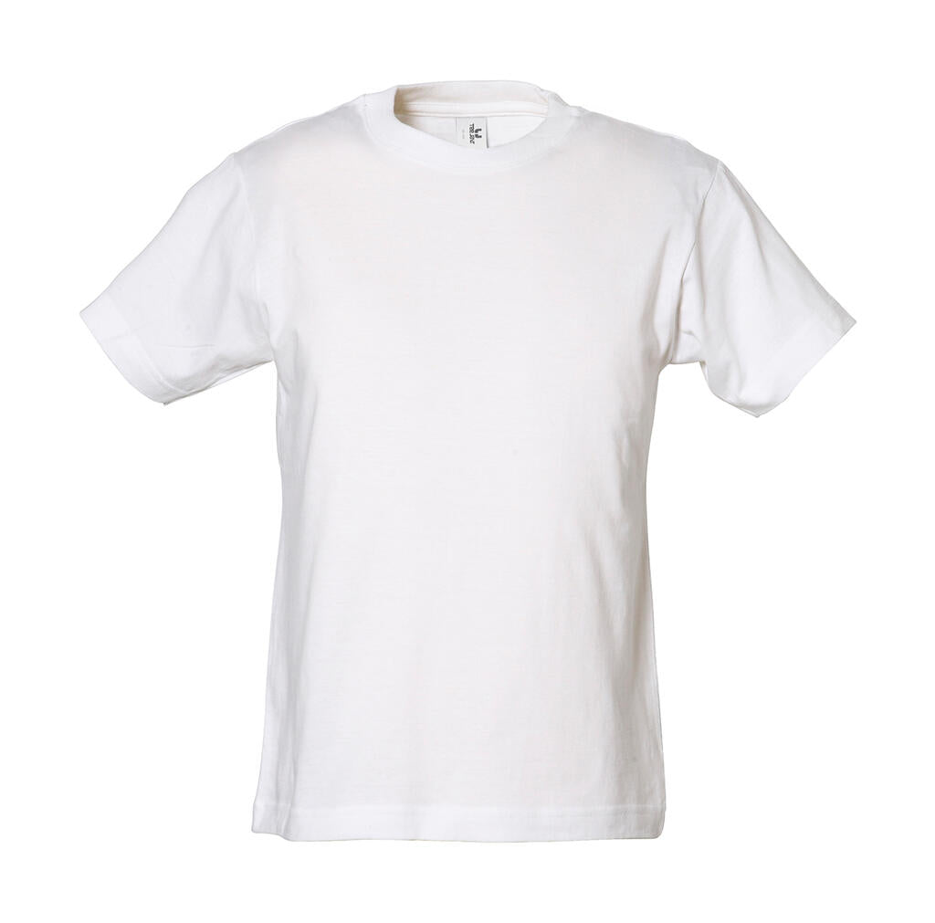 Junior Power Tee in Farbe White