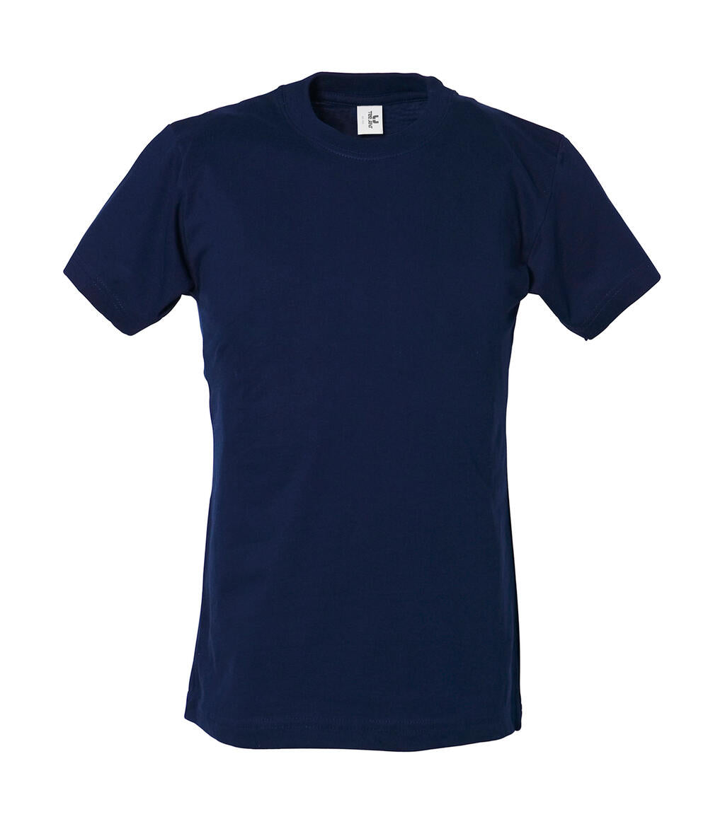 Junior Power Tee in Farbe Navy