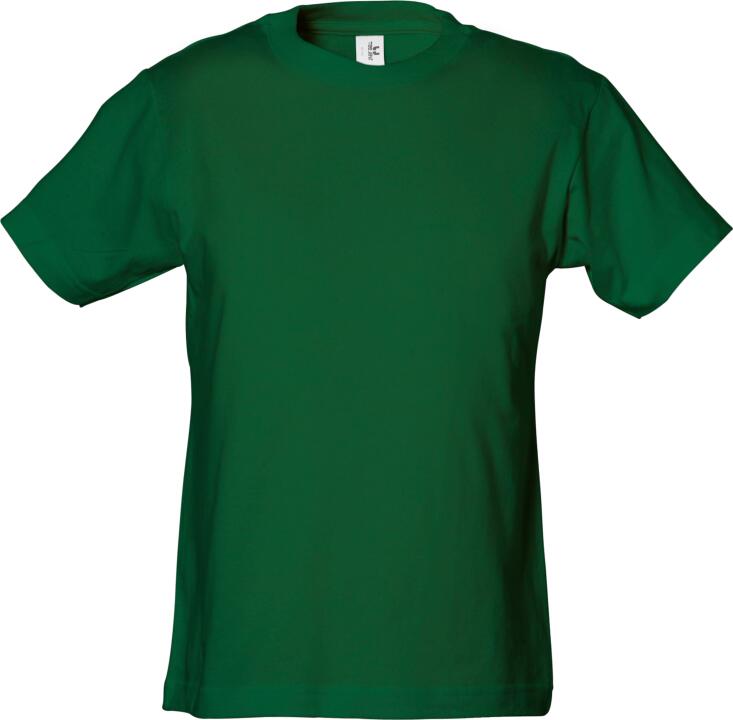 Junior Power Tee in Farbe Forest Green