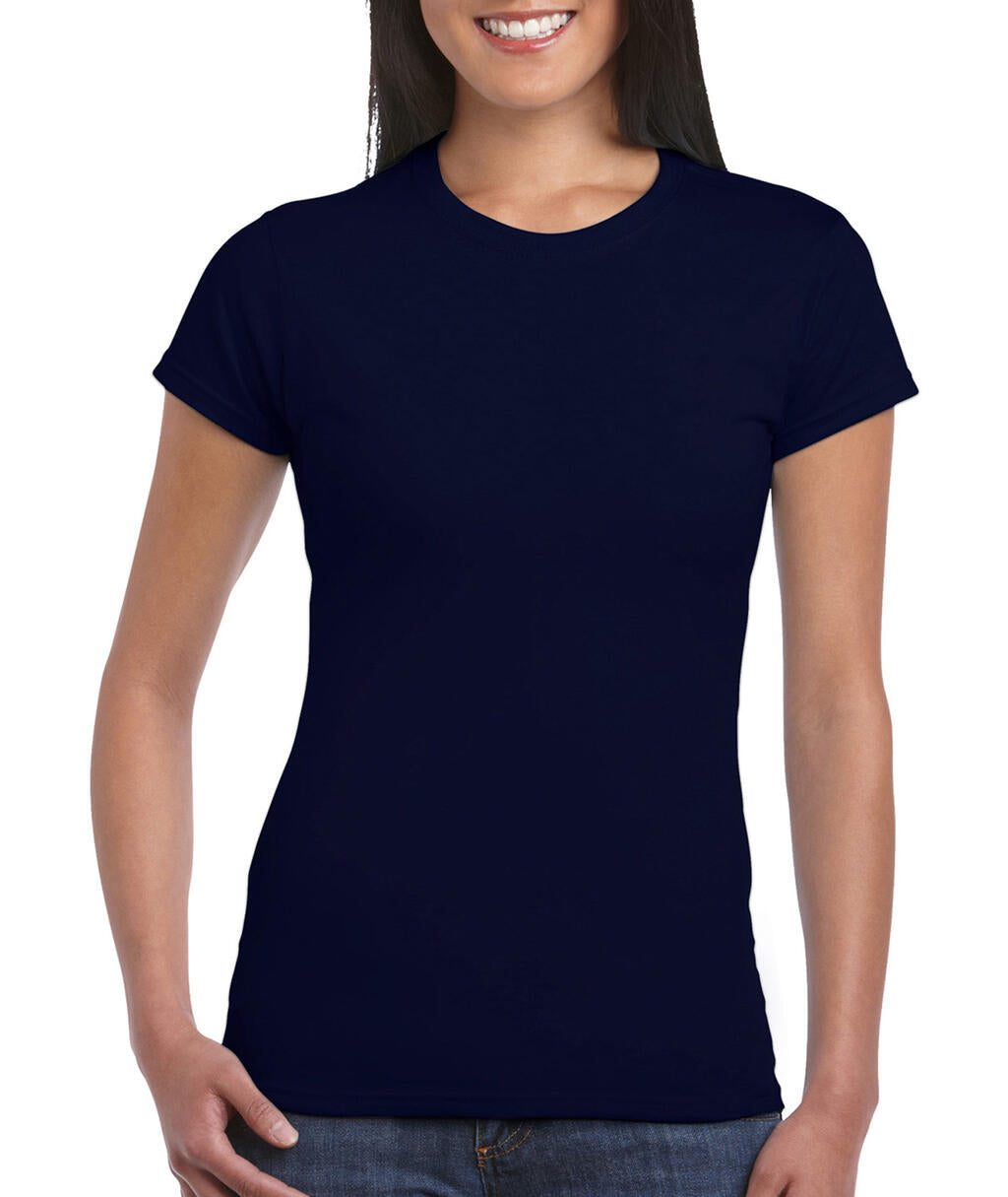 Softstyle® Ladies' T-Shirt in Farbe Navy
