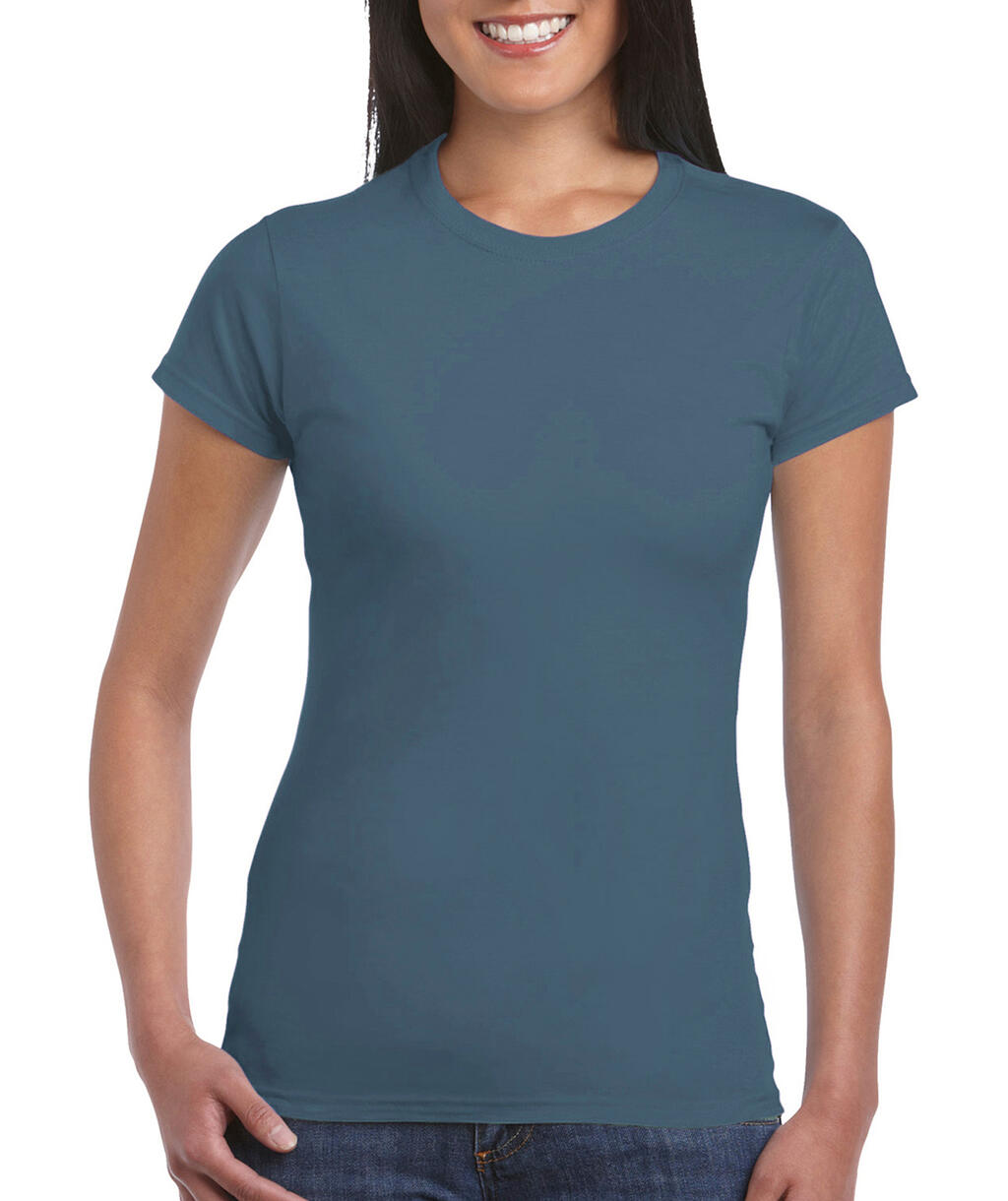 Softstyle® Ladies' T-Shirt in Farbe Indigo Blue