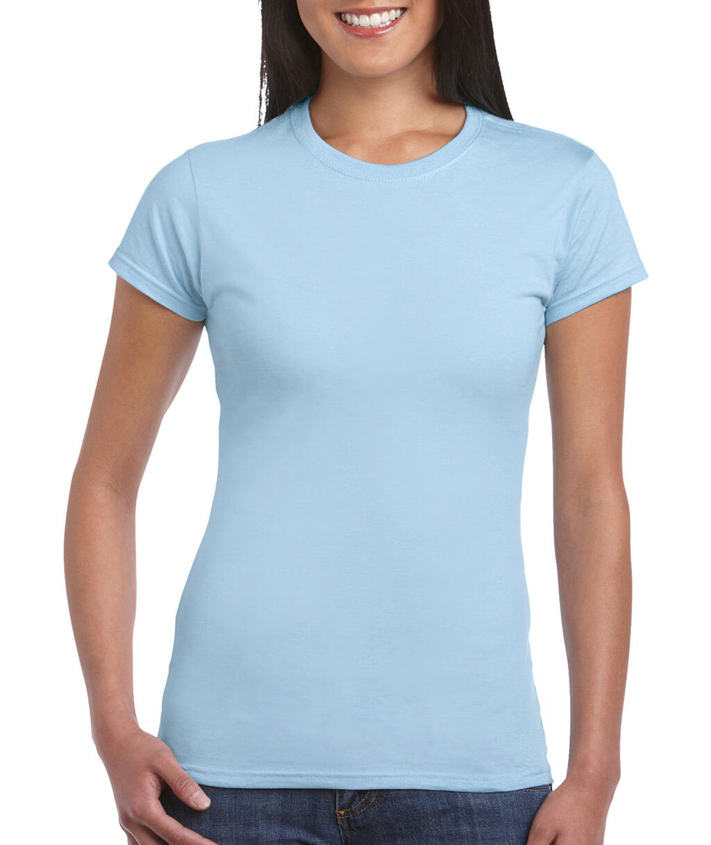 Softstyle® Ladies' T-Shirt in Farbe Light Blue