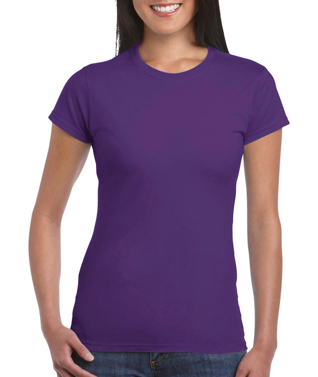 Softstyle® Ladies' T-Shirt in Farbe Purple