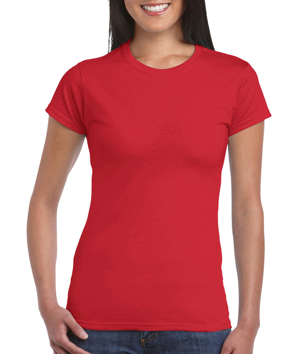 Softstyle® Ladies' T-Shirt in Farbe Red