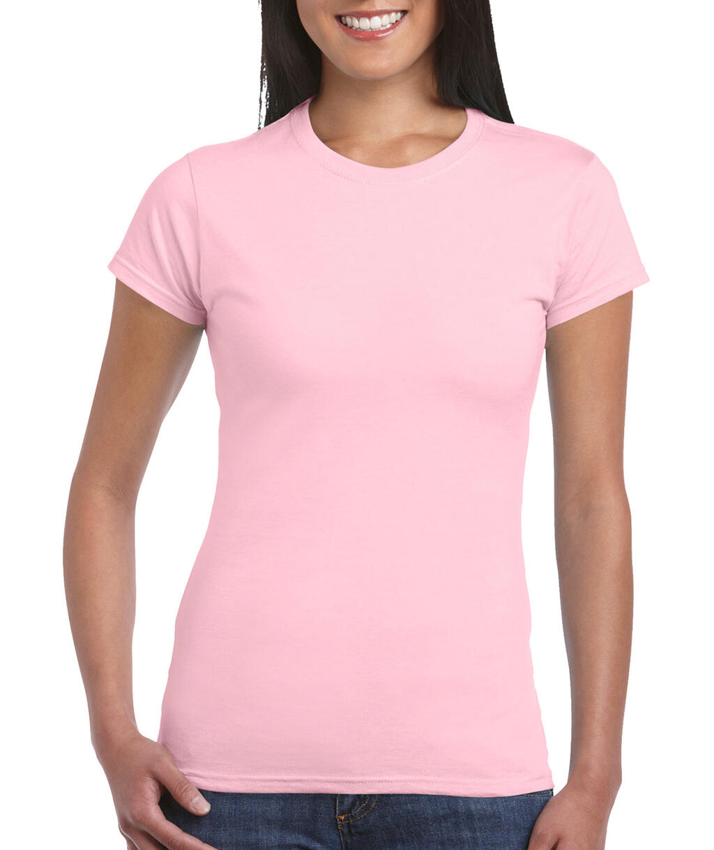 Softstyle® Ladies' T-Shirt in Farbe Light Pink